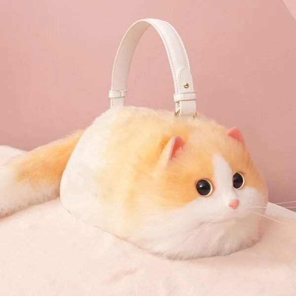 Kitty Purse Handbag .