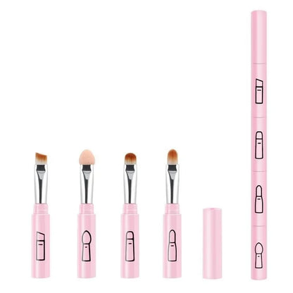 4-in-1 Makeup Brush Set .