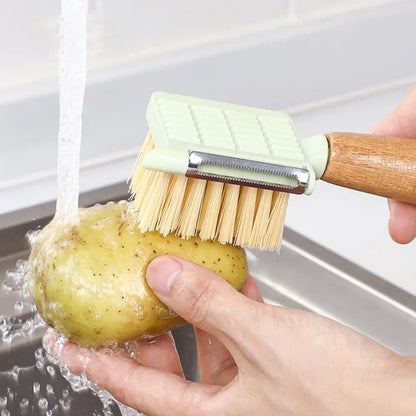 Multifunctional Fruit Vegetable Cleaning Brush .