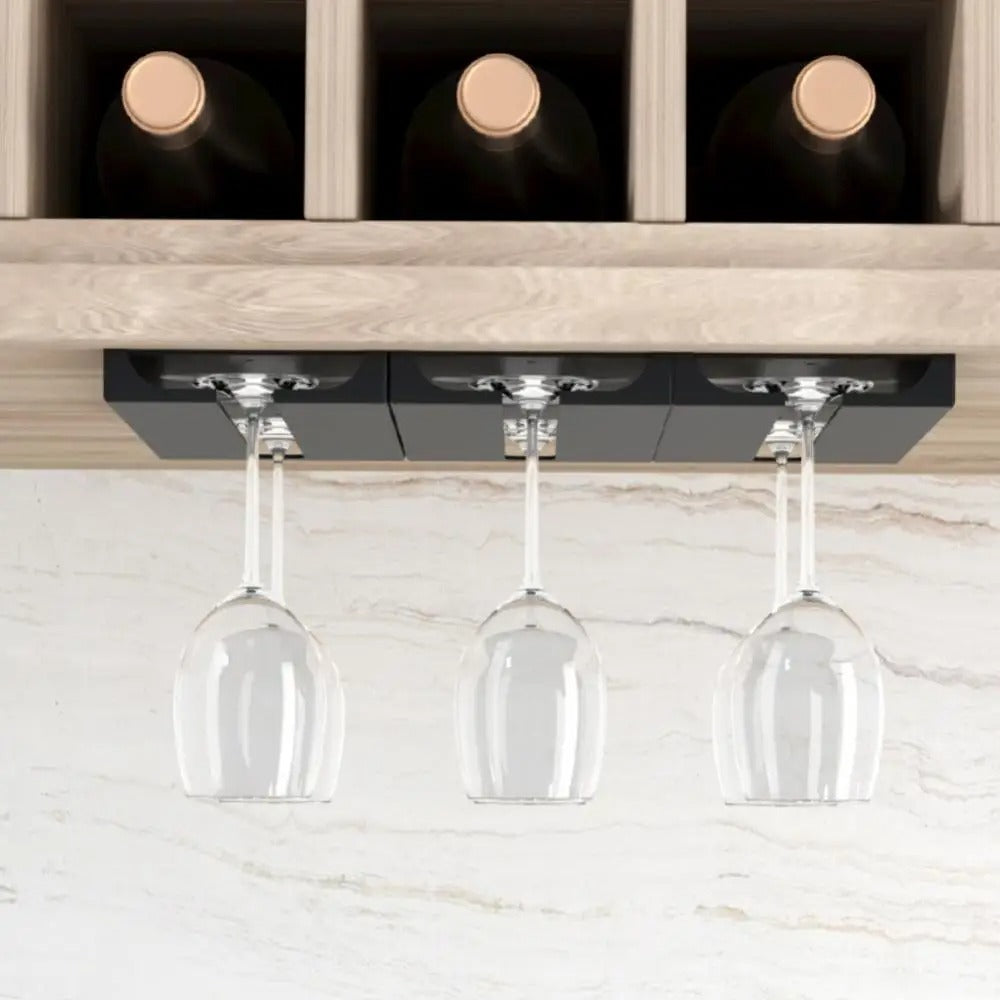 Bar Wine Glass Rack .