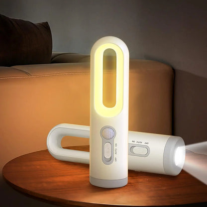 2 in 1 LED Motion-Sensor Night Light .