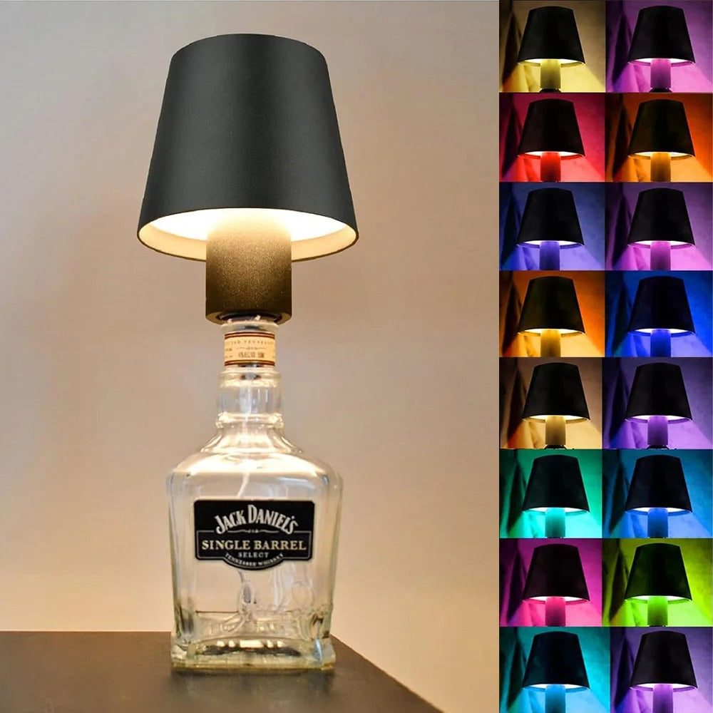 LED Wine Bottle Lamp .