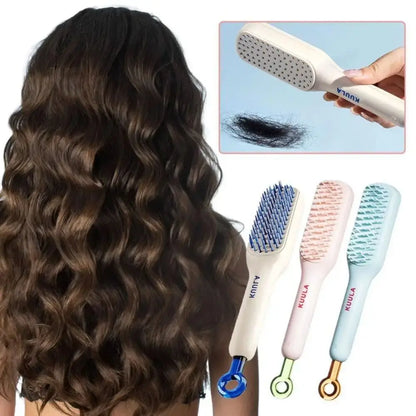 Retractable Anti-Static Hair Comb .