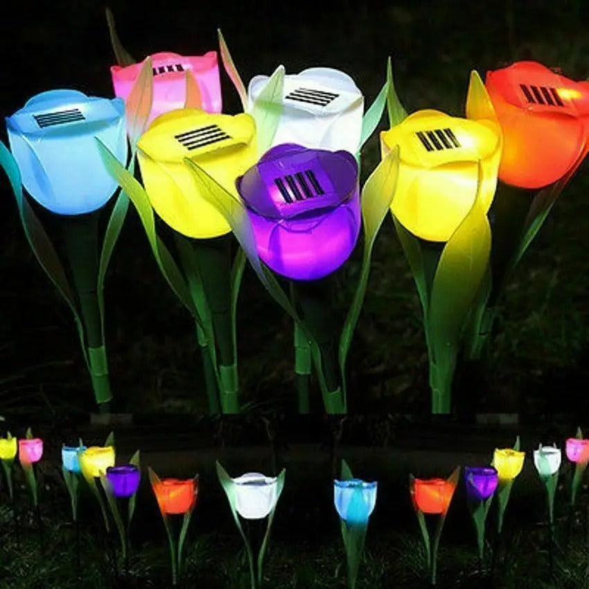 Lâmpada Tulipa Solar LED