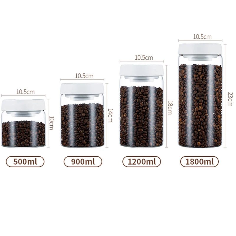 Coffee Beans Vacuum Sealed Tank .