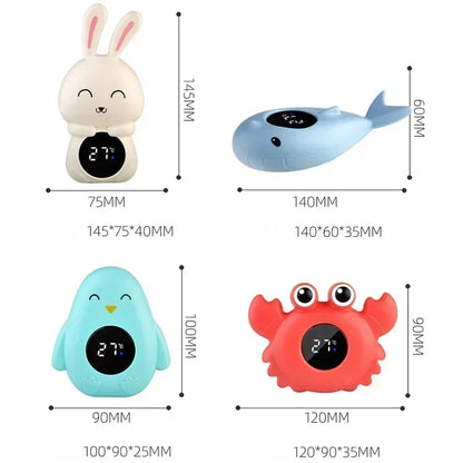 Medidor de temperatura do banho do bebê