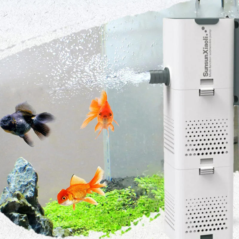 4-in-1 Aquarium Filter Pump .