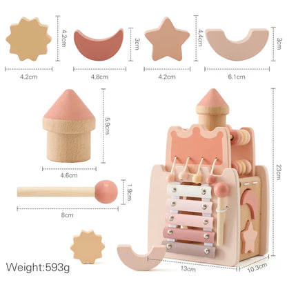 Baby Wooden Montessori Toy .