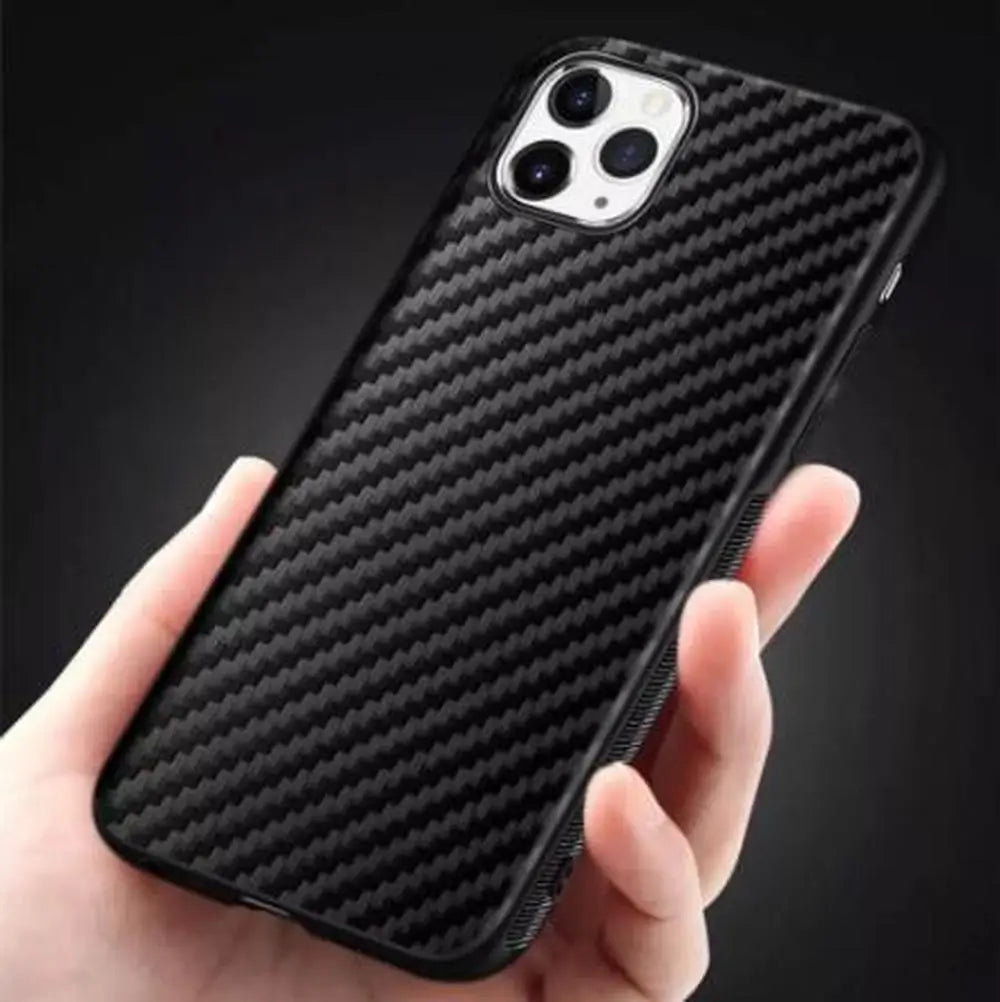 Carbon Fiber Phone Case .