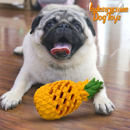 Pineapple Dog Chew Toy .