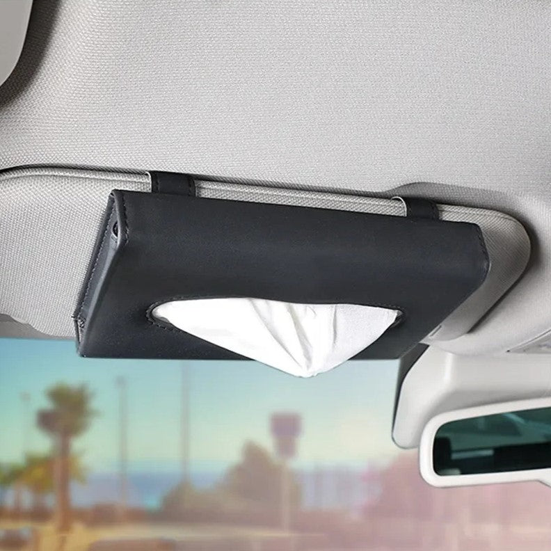 Car Sun Visor Tissue Box .