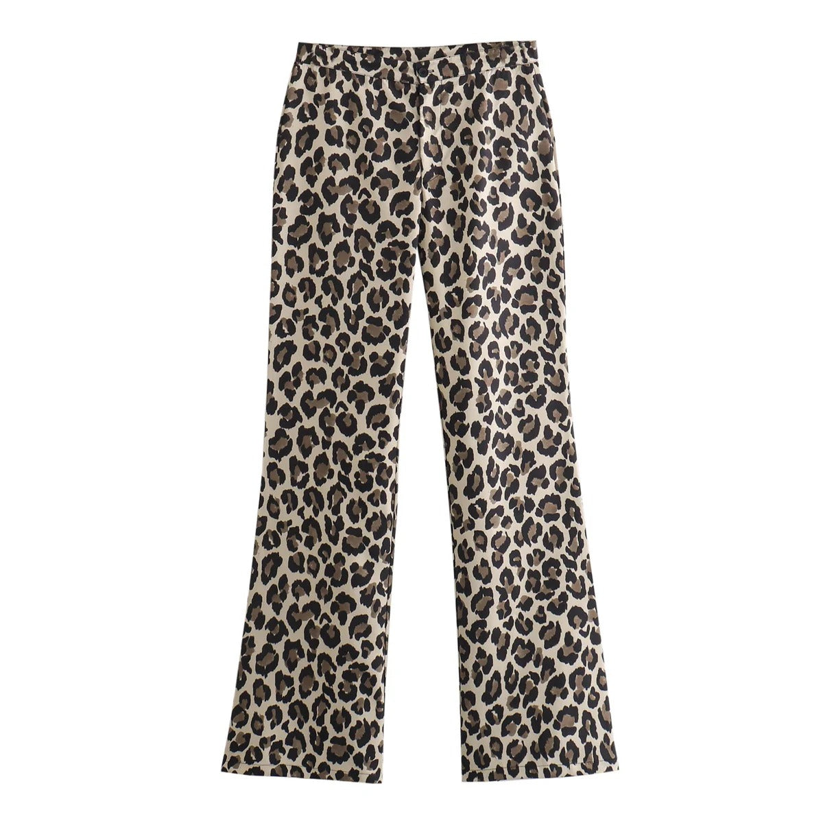 Vintage Leopard Printed Pants .