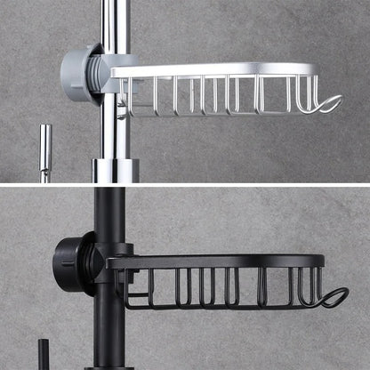 Bathroom Faucet Storage Rack .