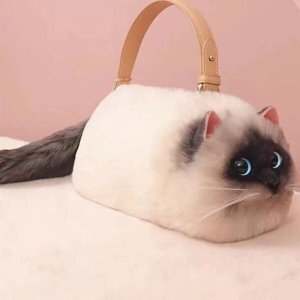 Kitty Purse Handbag .