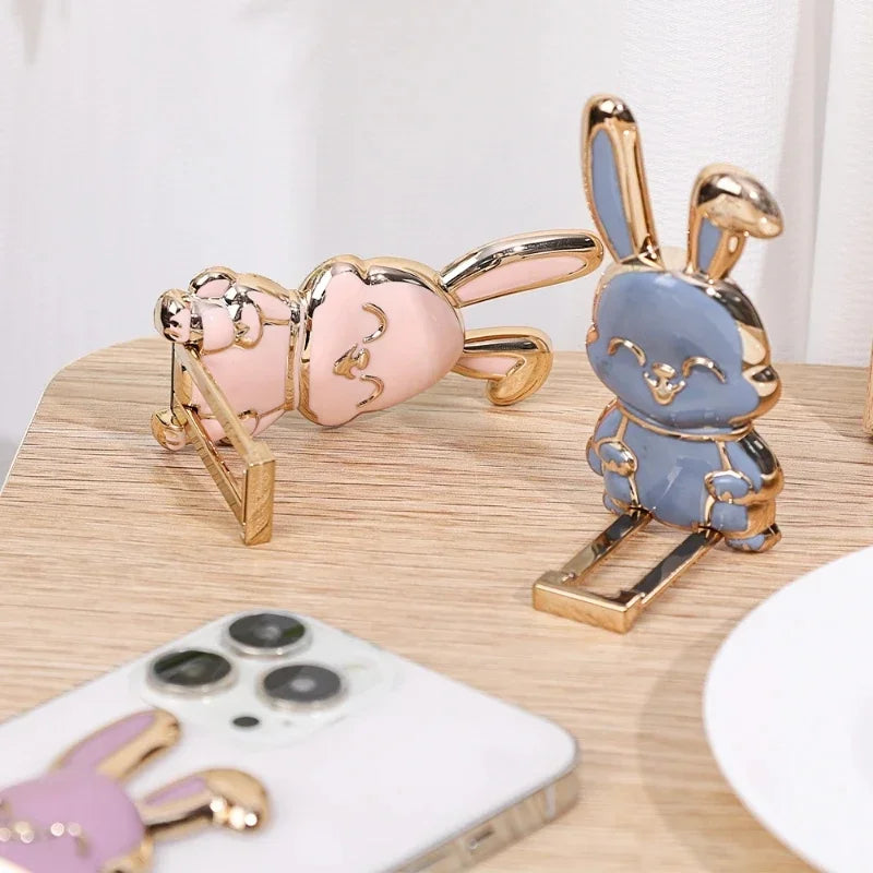 Rabbit Finger Ring Phone Holder .