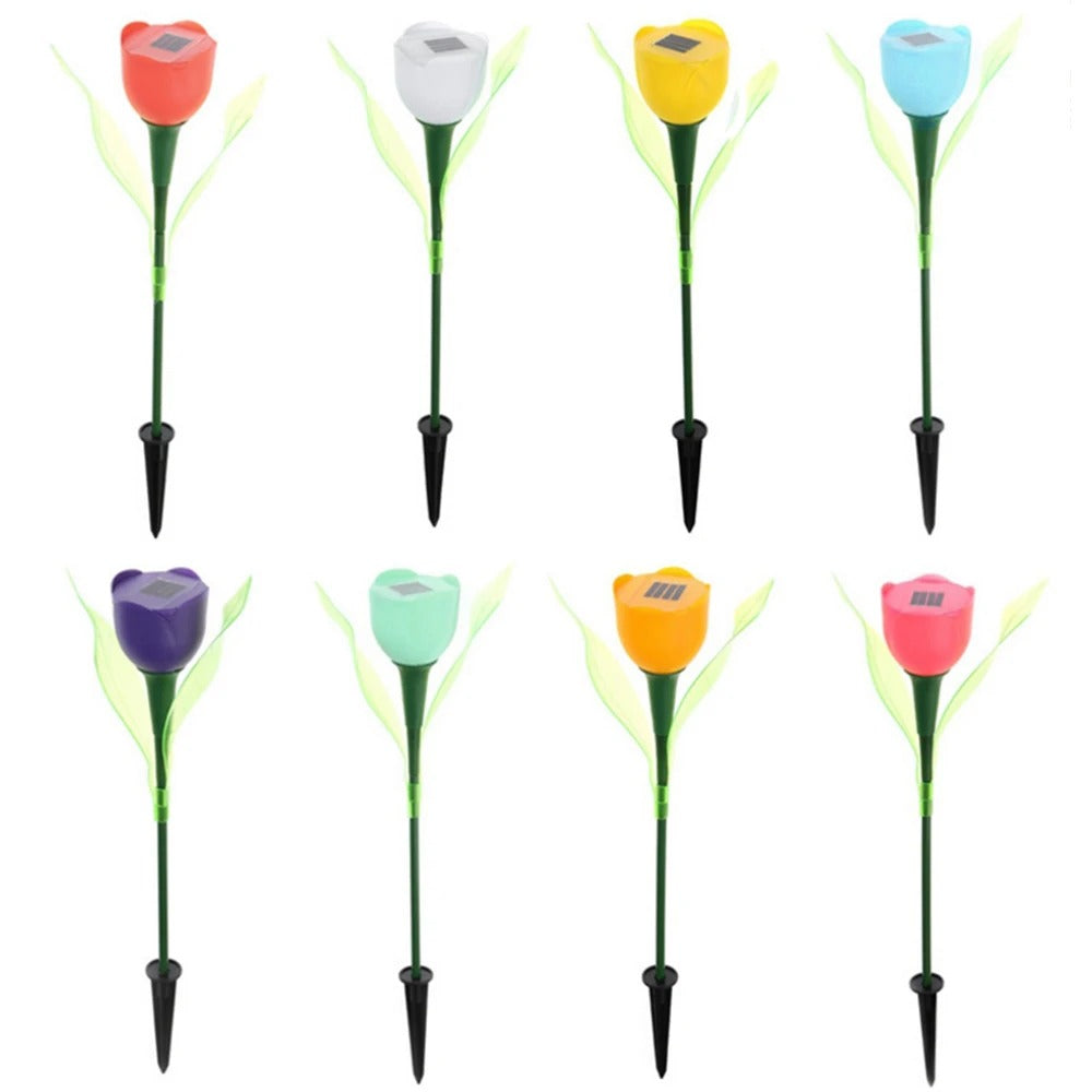 Lâmpada Tulipa Solar LED