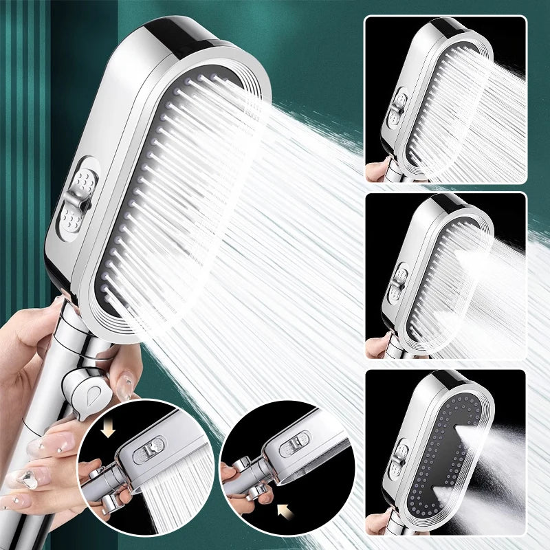 3 Modes High Pressure Shower Head .