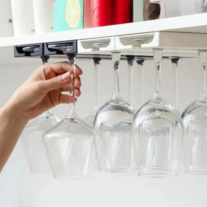 Bar Wine Glass Rack .