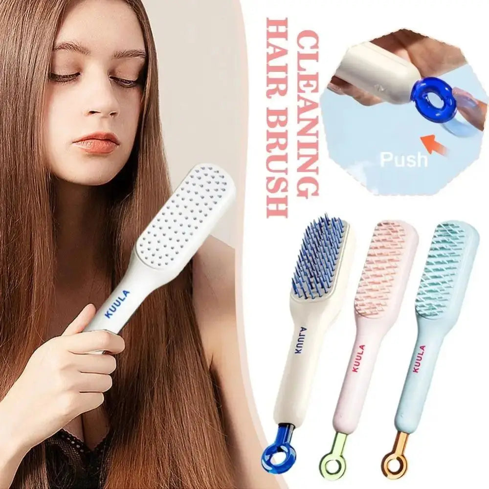 Pente de cabelo retrátil antiestático