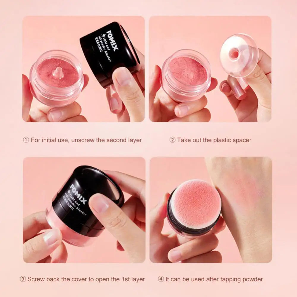 Pó para blush facial