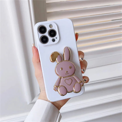 Rabbit Finger Ring Phone Holder .