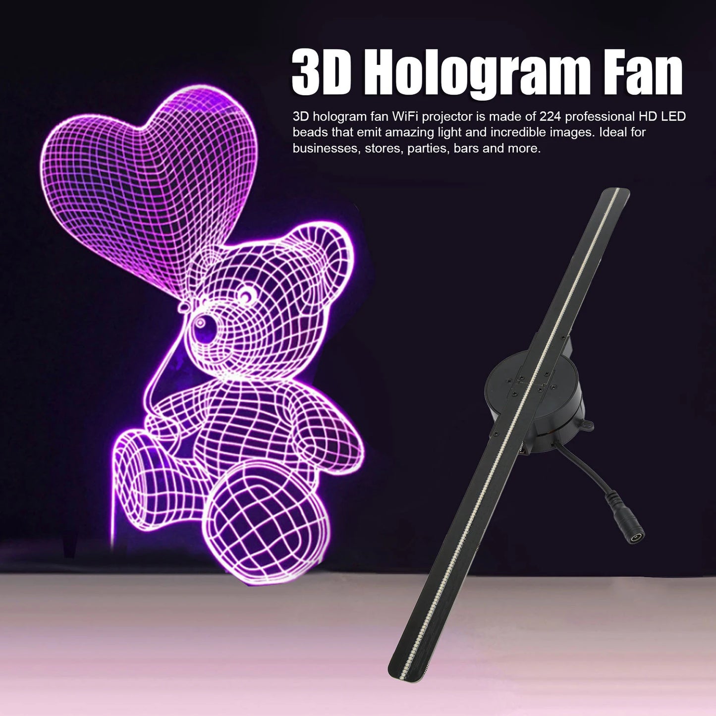 3D Hologram Fan .