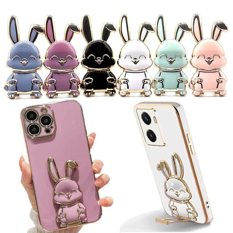 Rabbit Finger Ring Phone Holder .