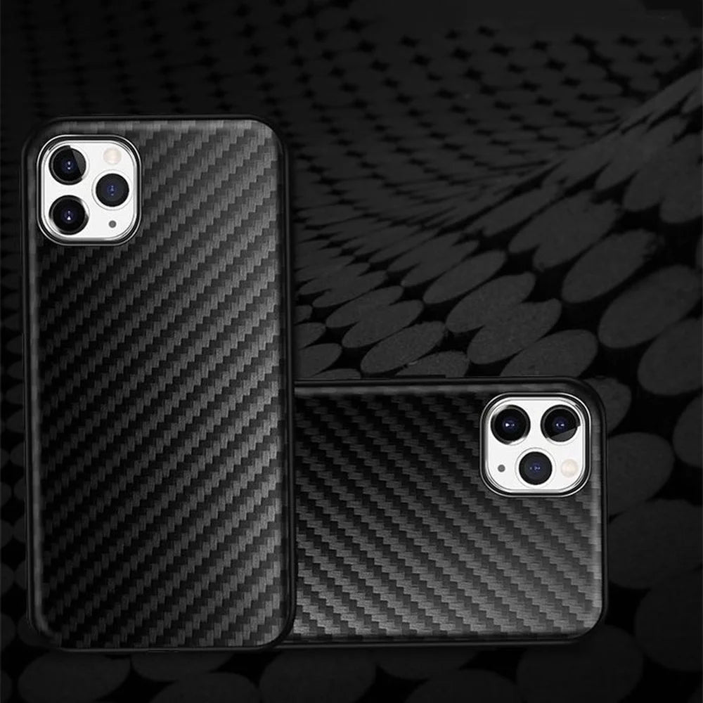 Carbon Fiber Phone Case .