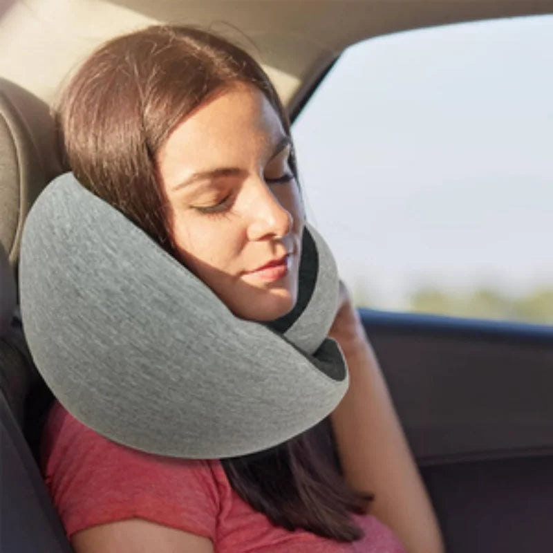 Durable U-Shaped Travel Neck Pillow .