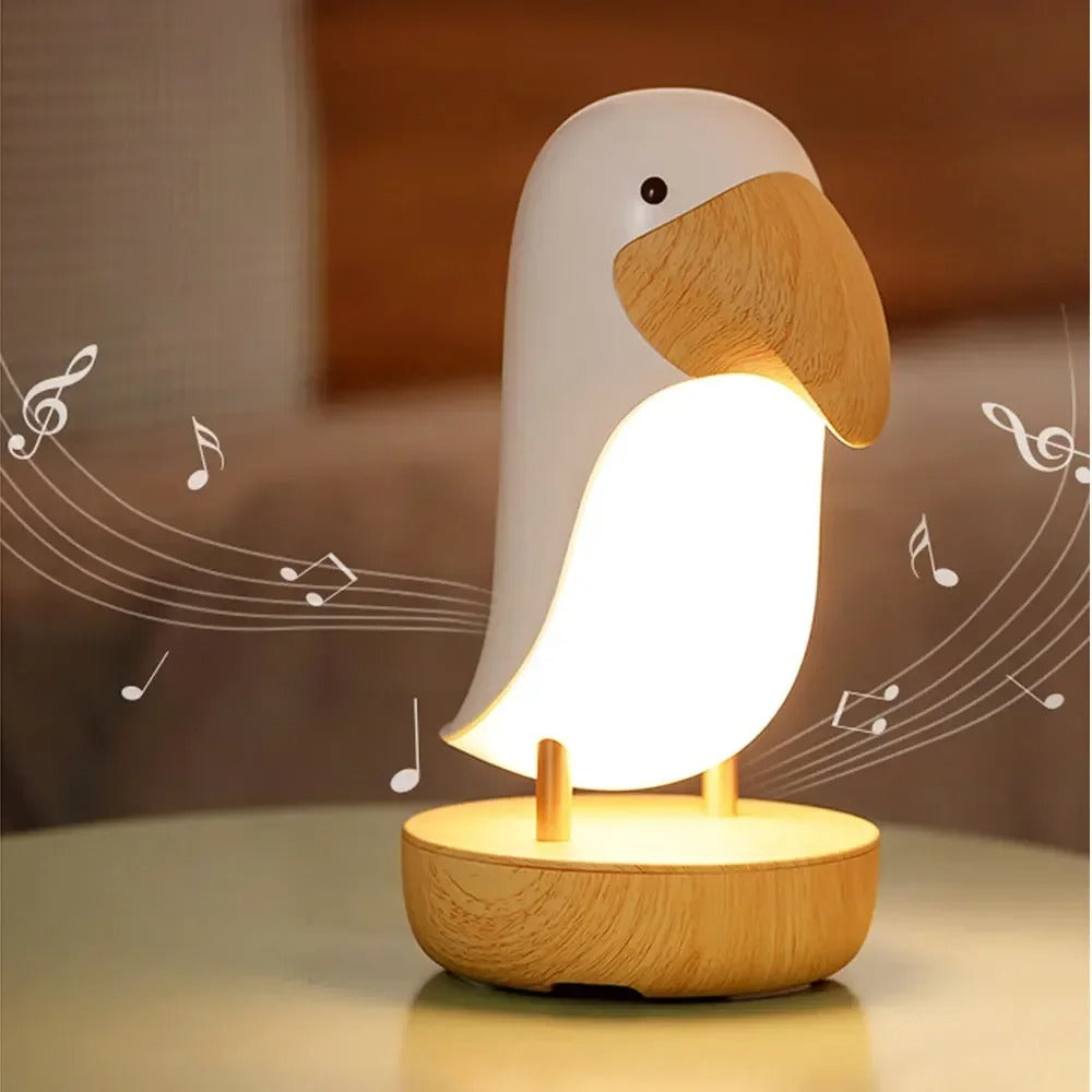 Bird Night Light Wireless Speaker .