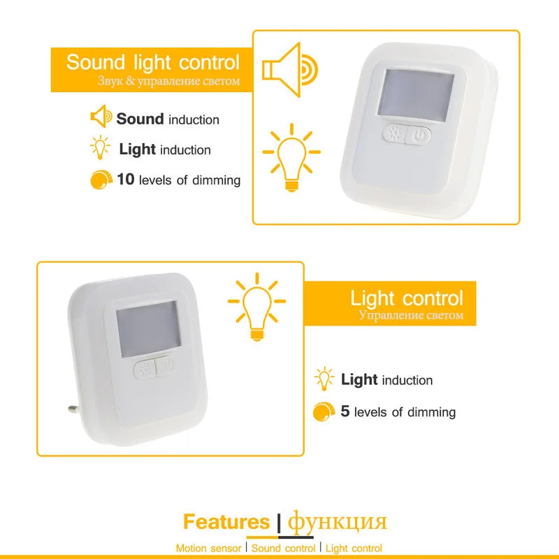 LED Motion Sound Sensor Light .