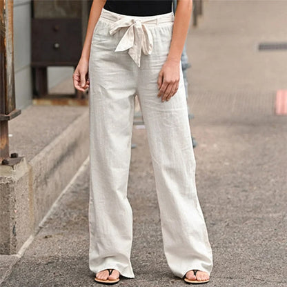 Women's Cotton Linen Pants .