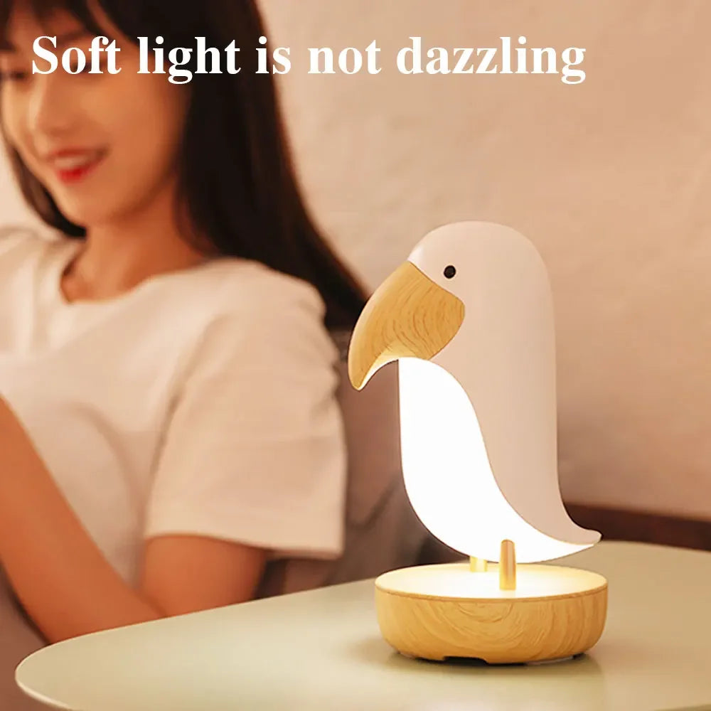 Bird Night Light Wireless Speaker .